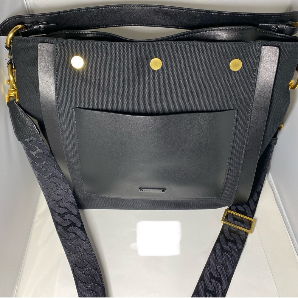 Leather Trim Shoulder & Crossbody Bag - Pre-owned in excellent condition.